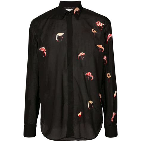 ysl flamingo shirt